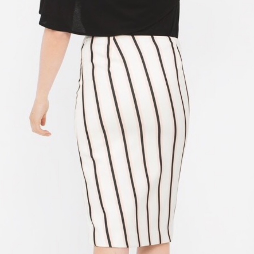 WHBM Striped Pencil Skirt **MOVING - MUST SELL**